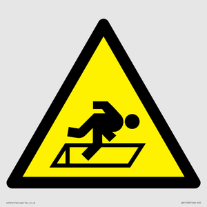 W914  Warning: Open pit